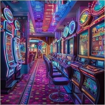 Antarmuka permainan slot di platform dewartp dengan berbagai pilihan permainan